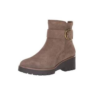 NEW BLONDO women's waterproof dagger fashion boot in dark taupe suede
